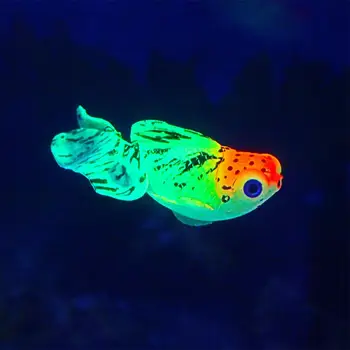 Akvariumo Žuvų Bakas Dirbtinis, Netikras Koralų Augalų Medūzos Ornamentu Kraštovaizdžio Dekoracijos, Šviesos Modeliavimo Karosas