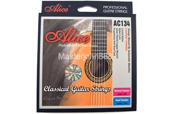 Alice AC134-H/N Klasikinės Gitaros Stygos Kristalų Nailono Stygų sidabruotas Varis Žaizdos 1-osios, 6 Stygos Nemokamai Shippng