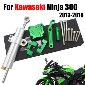 Aliuminio Valdymo Sklendė Stabilizatoriaus Tvirtinimo Laikiklio Adapterio Rinkinys, Skirtas Kawasaki Ninja 300 Ninja300 2013 M. M. M. 2016 M.