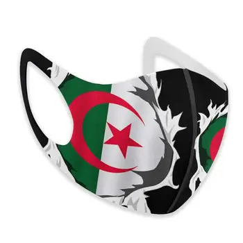 Alžyras Vėliavos kaukės gemalų apsaugos suaugusiems masque lt tissu lavable enfant tušas reutilizable con filtro skalbti kaukė