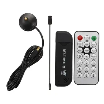 AM05-FM+DAB USB Skaitmeninis TV Imtuvas DVB-T RTL2832U+FC0013B(E4000) Antenos Receptorių Sonos Su Echo Taškas Smart Home 