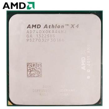 AMD Athlon II X4 740 Socket FM2 65W 3.2 GHz 904-pin Quad-Core CPU Desktop Procesorius X4 740 Socket fm2