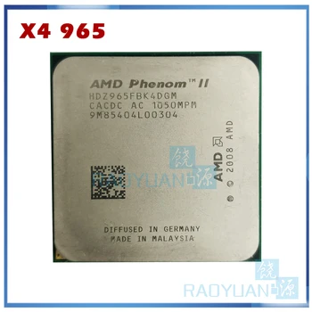 AMD Phenom II X4 965 3.4 GHz Quad-Core CPU Procesorius HDZ965FBK4DGM Socket AM3