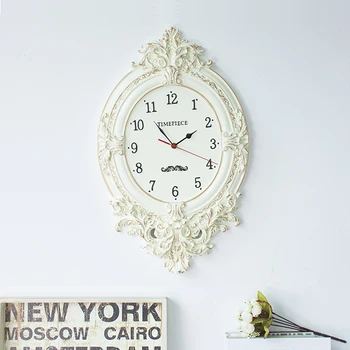 Amerikos Mados Laikrodžiai Europos Derliaus Kūrybos Sieninis Laikrodis Šiuolaikinio Gyvenimo Kambario Reloj De Sumalti Grande Sieninis Laikrodis, Baterija AA50WC