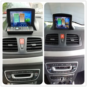 Android 10.0 automagnetolos DVD Grotuvas GPS Glonass Navigacijos Renault Megane 3 Fluence 4GB 32G Vaizdo Multimedijos Radijo