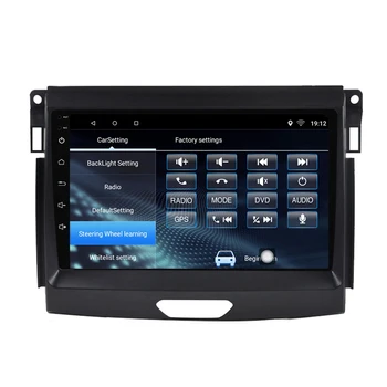 Android 10.0 automobilio radijo auto stereo Ford Ranger T6 2016 2017 2018 2019 2020 navigacija GPS DVD Multimedijos Grotuvas