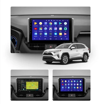 Android 10.0 ekrano Automobilio Multimedijos grotuvo Toyota RAV4 2018 2019 2020 BT vaizdo stereo 