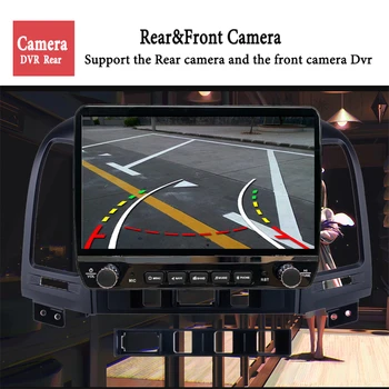 Android 10.0 Galvos vienetas Hyundai Santa Fe Radijo 2016 - 2012 Automobilio multimedia DVD Grotuvas, Stereo GPS Navigacija, Garso Autoradio