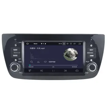 Android 10.0 Radijas Stereo GPS Automobilinio DVD Grotuvo FIAT DOBLO/Opel Combo/Kelionių navigacijos, Multimedijos Auto IPS bloko pastato DSP