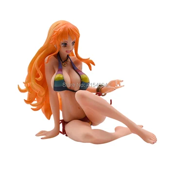 Anime One Piece Nami Ver. PVC Veiksmų Skaičius, Kolekcines, Modelis Kalėdų Dovana Žaislas
