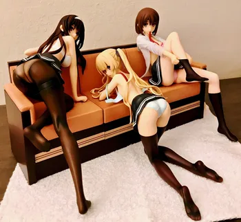 Anime Pav Saenai Herojė Nr. Sodatekata Kasumigaoka Utaha su Sofa-Sexy Girls Veiksmų Skaičius, Modelis Žaislai 18CM