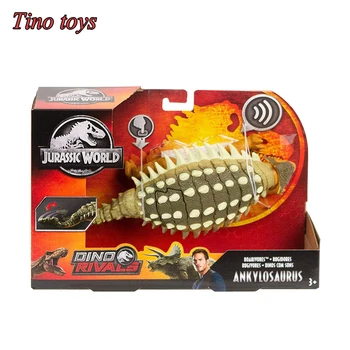 Ankylosaurus dinozaurų modelis žaislai su garso efektais naujų akcijų vaikas žaislai