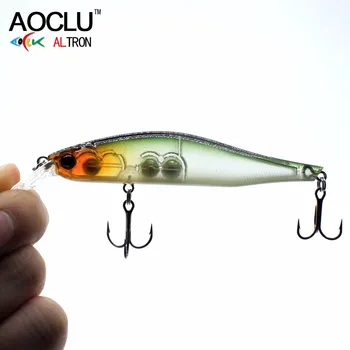AOCLU naujas wobblers 95mm 13g Nuskendo Sunku Masalas Minnow Suku Gylis 1.2 m žvejybos masalas VMC kabliukai 6 spalvų spręsti Kokybės