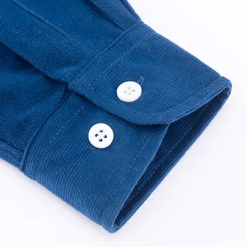 Aoliwen prekės 2020 m. Rudens/žiemos Šiltas Velvetas ilgas rankovėmis mygtuką antkaklis smart casual marškinėliai vyrams patogus Japonija Stilius