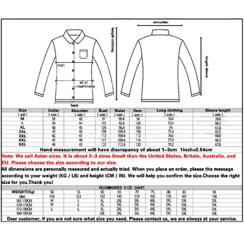 AOLIWEN2019 Mados Vyrų Atsitiktinis Pledas ilgomis Rankovėmis Marškinėliai Raukšlių 40% Medvilnės Pledas marškiniai, paltai viršuje pavasarį ir rudenį dydis M-5XL