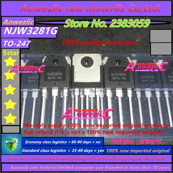 Aoweziic 2020 m+ naujas importuotų originalus NJW1302G NJW3281G NJW1302G NJW1302 NJW3281 TO-247 galios stiprintuvo vamzdelis 250V 15A