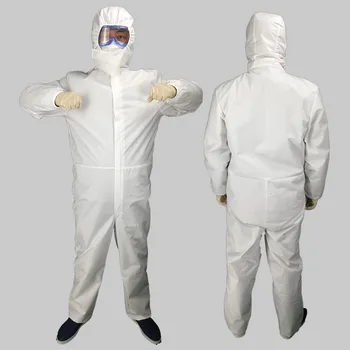 Apsauga nuo virusų kostiumas vienkartiniai apsauginiai drabužiai, Antibakterinis ir Anti-Virusų, Cheminių Apsaugos nuo Dulkių įrodymas, apsauga nuo Virusų