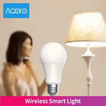 Aqara Belaidžio Smart Lemputė 9W E27 2700K-6500K 806lum Baltos Spalvos LED Lemputės Šviesa Dirbti su Namų Rinkinys ir MI Home App 