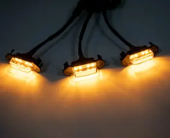 Areyourshop 4 VNT Bamperio Kapoto Grotelės LED Žibintai Tacoma 2016-2020 Bamperio Grotelės, LED Žibintai Kit Car Styling Priedai