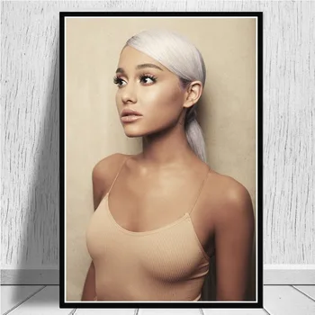 Ariana Grande Saldiklis Mergina-Pop Žvaigždė, Plakatų Ir Grafikos Paveikslai Tapyba Sienos Paveiksl Šiaurės Apdailos Namų Dekoro Plakat
