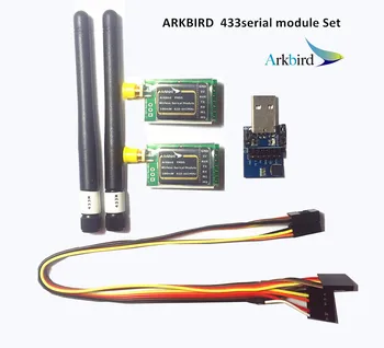 Arkbird Žemės Valdymo Sistemos 433 433MHZ serijos modulis (Suderinama Autopilotas 2.0/Autopilotas 2.0 lite ) Už ilgo nuotolio sistemos