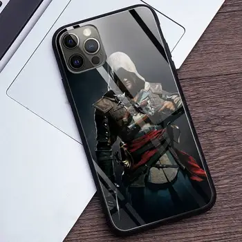 Assassin ' s Creed Valhalla Žaidimas, Telefono dėklas Grūdintas Stiklas iPhone 12 Pro Max Mini 11 Pro XR XS MAX 8 X 7 6S 6 Plus SE 2020 m.