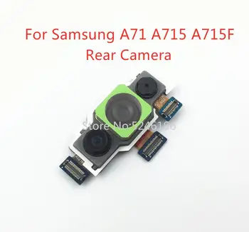 Atgal didelis Pagrindinis Galinio vaizdo Kamera priekinė kamera Modulis Flex Kabelis Samsung Galaxy A71 A715 A715F Atgal Pagrindinė Flex Kabelis Pakeisti Dalį