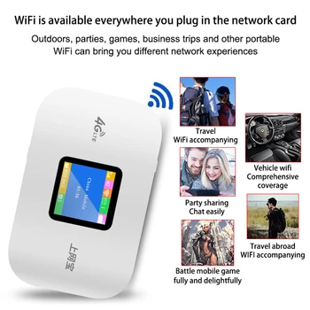 Atrakinti/Wireless/nešiojamieji 4G Sim Kortelės Wifi Router CAT4 150Mbps vartai Modemo LTE FDD/TDD Mobiliojo ryšio 