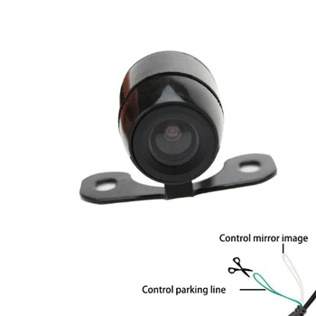 Atspari vandeniui vaizdo Kamera Atvirkštinio Atsarginės Automobilio Galinis Vaizdas iš Priekio Mini 170 Laipsnių 12V Automobilio CCD Kamera, Naktinis Matymas