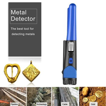 Atsparus Vandeniui Metalo Detektorius Padėties Nustatymo Pin Žymiklį Garso Vibracijos Signalas Padėties Nustatymo Lazdele Nešiojamą Gold Digger Locator
