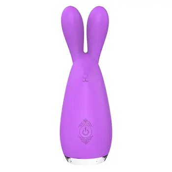 Atsparus vandeniui Rabbit Vibratorius su Dual Varikliai 9 Galingas Vibravimo Režimai Įkrovimo Klitorio Stimuliatorius Massager Moterų Coupl