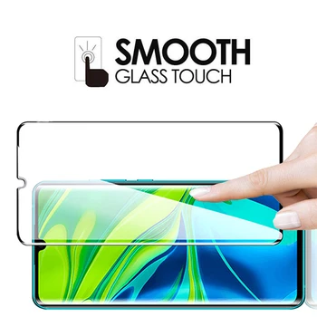 Atveju xiaomi mi-10 pastaba lite pro padengti grūdinto stiklo screen protector ksiomi ne 10lite note10 šviesos apsaugos telefonas coque