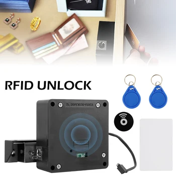Atvira Skylė-nemokamai Stalčių Užraktas Eelectronic Smart Lock Lengva Įdiegti ABS+ cinko Lydinio Medžiagos RFID Kortelę, Nešiojamieji Ir Paprasta Laikyti