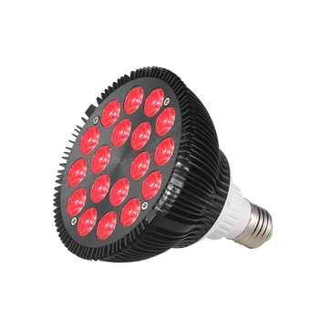 Augti Šviesos 54W Raudona 630nm & 660nm E27 LED Grow Light Bulbs PAR38 už Žydinčių Kambarinių Augalų, Raudona, Šviesos Terapija