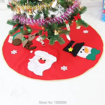 Aukštos Kokybės 3D Kalėdų Eglutė Sijonas Kalėdų Eglutės Ornamentu Kalėdinė Dekoracija Kalėdų Su naujieji Metai Apdaila