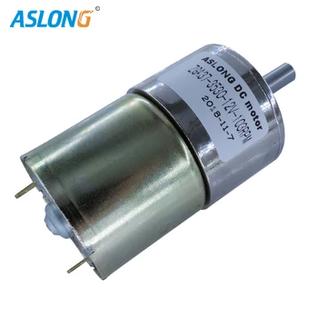 Aukštos kokybės ASLONG mini 6 v 12v 24v ZGA47-3530 nuolatinės srovės elektros pavara, variklis automatas