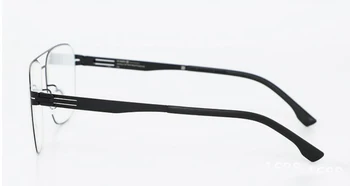 Aukštos Kokybės IC Unikalaus Dizaino Prekės ženklų akinių Rėmelių vyrų ir moterų Ultra-Light-Ultra Plonas Akinių Rėmeliai Recepto akiniai