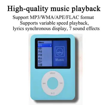 Aukštos Kokybės Mini MP3 Muzikos Grotuvu Aukštos Kokybės Nešiojamasis MP3 Radijo Grotuvas Paramos FM Radijas, Video, E-book, Turinčių didelę Atmintį