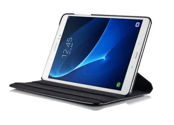 Aukštos Kokybės Samsung Galaxy Tab 10.1 T580 T585 Atveju PU Odos TabA SM T580N 360 Sukasi padengti Tablet stand Atveju kino pen