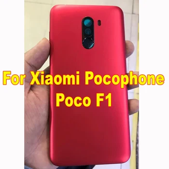 Aukštos Kokybės Xiaomi PocoPhone F1 Baterijos Dangtelį Būsto Galinių Durelių Atveju Fotoaparatas Rėmas Xiaomi Poco F1 Pakeitimo