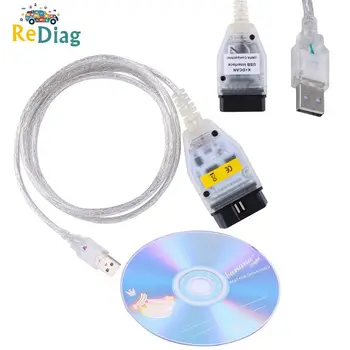 Aukštos qugality INPA FT232RQ USB darbai BMW OBD GALI Reader Diagnostikos skaitytuvas INPA DIS VPAS NCS Kodavimo BMW Nuo 1998 m. Iki 2008 m.