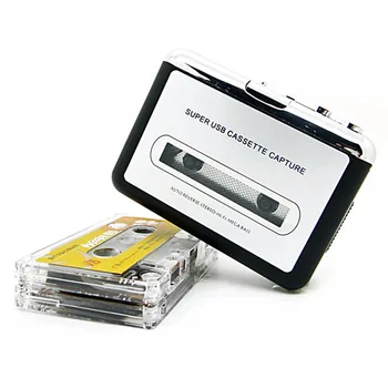 Aukščiausios Kokybės USB2.0 Nešiojamų Juosta prie PC Super Kasetės Į MP3 Garso Muzikos CD Skaitmeninis Grotuvas Konverteris Užfiksuoti Diktofonas +Ausinių