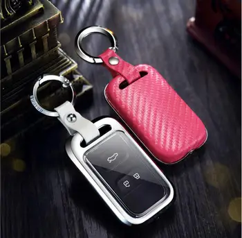 Auto Anglies Pluošto Klavišą Atveju Krepšys Chery Tiggo Arrizo 2019 Smart Remote Key 3 Mygtuką, Dangčio Laikiklis, Automobilio Interjero Aksesuaras