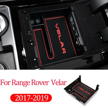 Automobilio Centrinio talpinimo Duris Telefono Pirštinės Porankiu Langelį Land Rover Range Rover VELAR 2017 2018 2019 Priedai