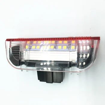 Automobilio LED Durų Įspėjamoji Lemputė Žemės sveiki Žibintai ir Kabelinė PASSAT B6 B7 CC Jetta Sagitar Golf 5 6 MK6 7 MK7 EOS Tiguan Sharan