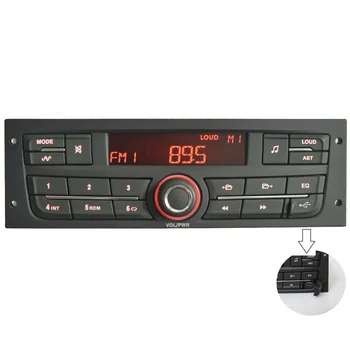 Automobilio Radijas 1din MP3 Grotuvas Automobilių Garso Auto Radijas USB Autoradio 1 Din