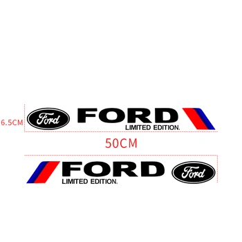 Automobilių Durų Lipdukai Pusėje Lipdukas Automobilių Kėbulo Juostele Lipdukas Auto įtaisų Fords Focus 2 3 1 MK2 MK3 MK1 Fusion Automobilių prekės,