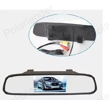 Automobilių ekranas 5 colių TFT LCD ekranas galinio vaizdo kamera atsarginės automobilių stovėjimo aikštelė pagalbos skaitmeninis mažas ekranas nemokamas pristatymas