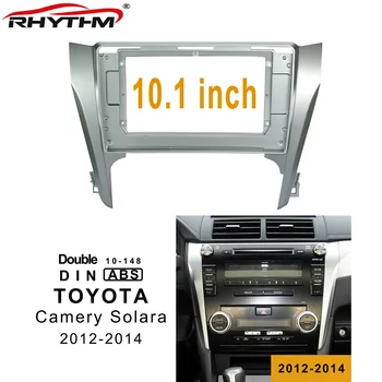 Automobilių fascia Toyota Camry Solara 2012-m. 10inch Stereo Pultas Brūkšnys Montavimo Adapteris Dvigubo Din Car DVD Rėmo Apdaila Rinkiniai