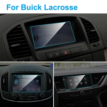 Automobilių GPS Navigacijos Ekrano apsaugos Buick Lacrosse 2016-2019 Interjero Grūdintas Stiklas Ekrano Apsauginės Plėvelės Automobilių Reikmenys